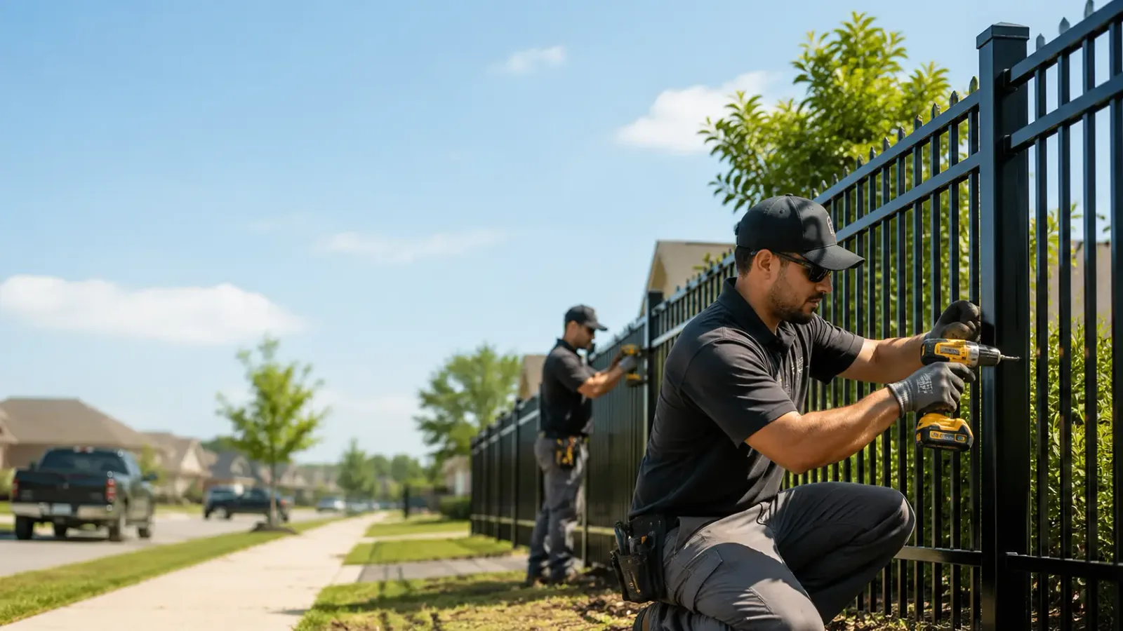 Metal Fence Installation in Springfield, TN